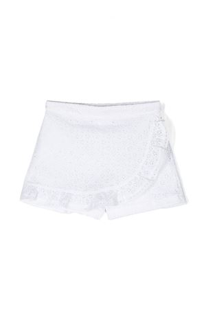 White polyester shorts PHILOSOPHY KIDS | PJBE72RI346BHUNIB030